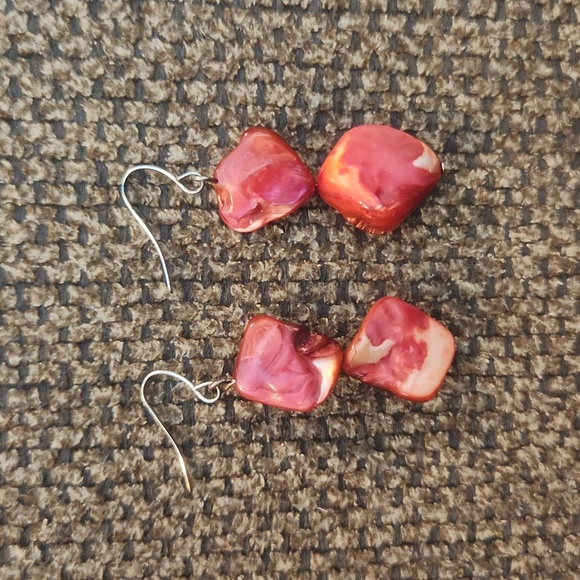 Lady in Red Earrings - Picture 5 of 6